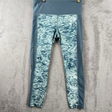 Under Armour Leggings Womens M Heat Gear High-Rise Ankle Compression Logo NWT