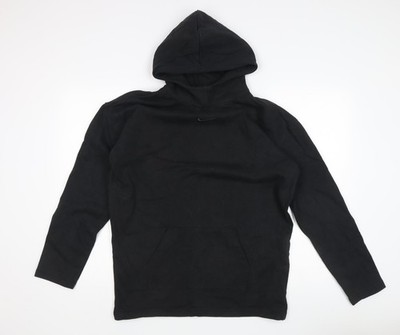 Pullover Hoodie Herren UK XS Regular Nike Schwarz