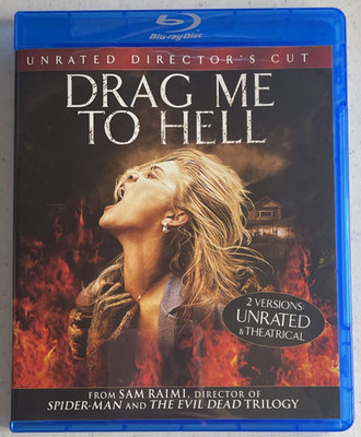 Drag Me to Hell Unrated Director's Cut Blu-Ray Movie Horror F5467