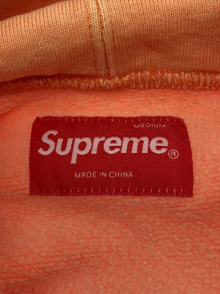 Supreme Felpa con Cappuccio M Cotone ORN Tinta Unita