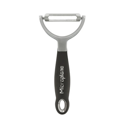 Microplane Pro Y-Peeler Serrated   Tomato, Kiwi & Mango, Soft-Touch Grip