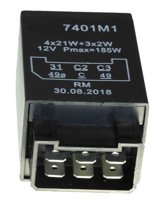 Blinkgeber Blinkrelais Schlepper Traktor Blinker-Relais 12V 21 W 2+1+1