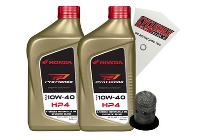 Cyclemax Semi Synthetic Oil Change Kit fits 2003-2025 Honda Ruckus