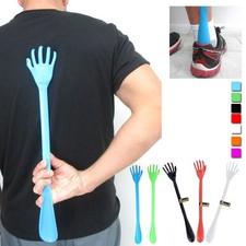 2 Pc Back Scratcher Shoe Horn 20" Plastic Backscratcher Body Hand Massager Shoes