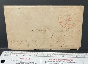 1854 Letter - Conversion and Church Life of a Young Woman in New Haven, CT