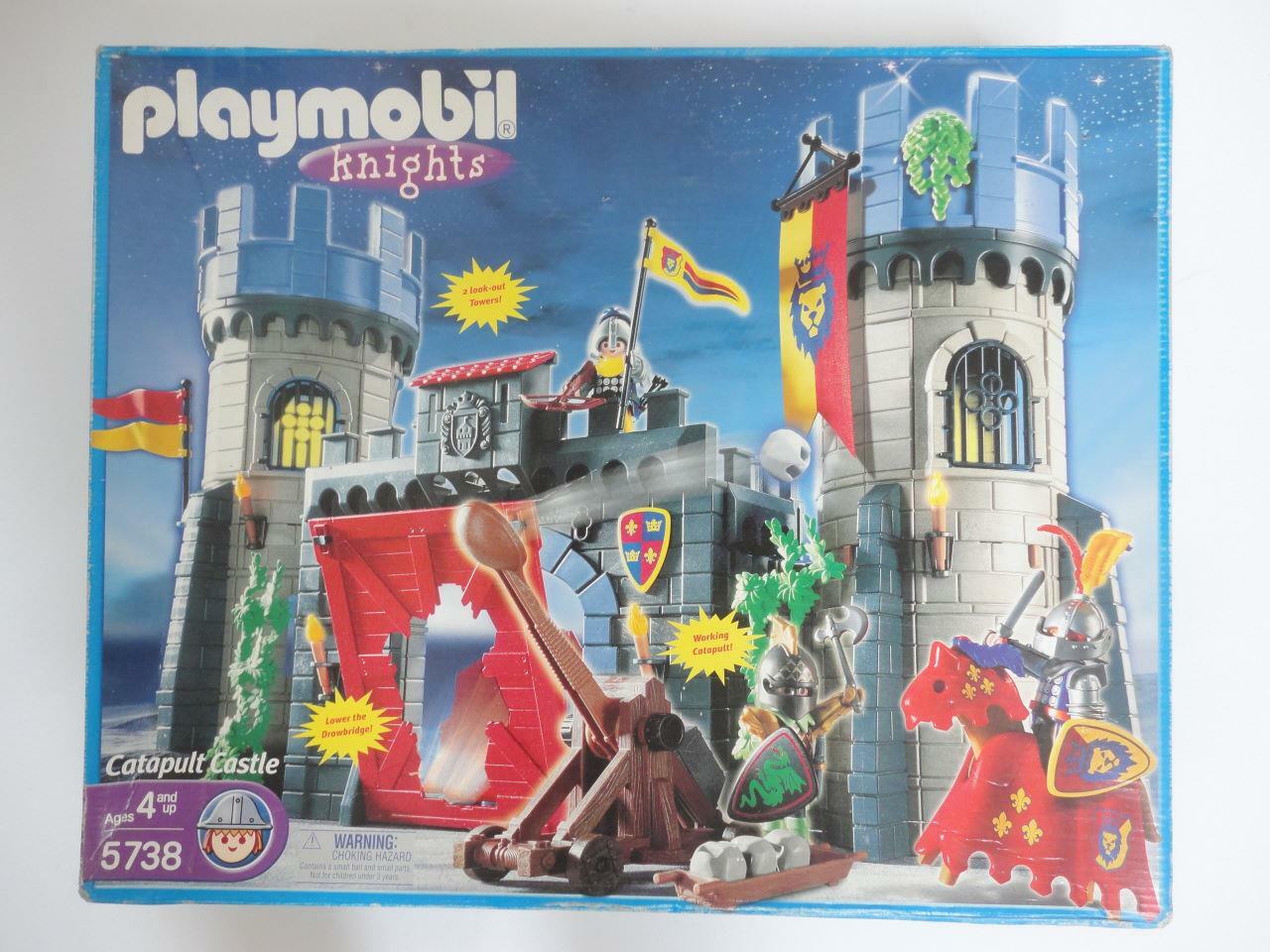 playmobil knights catapult