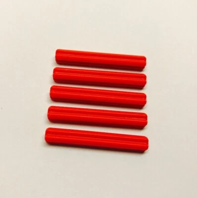 Lego Technik Technic Kreuzachse Achse rot red Kreuzstange NEU viele Längen