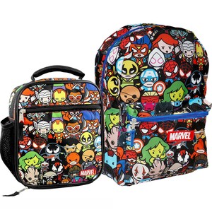 marvel avengers backpack with lunch kit