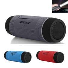 Wireless Bluetooth Speaker Outdoor Speaker Flashlight for Android iOS Phones