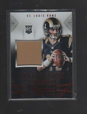 SEAN MANNION 2015 PANINI PRESTIGE ROOKIE JUMBO JERSEY #RJJ-SM