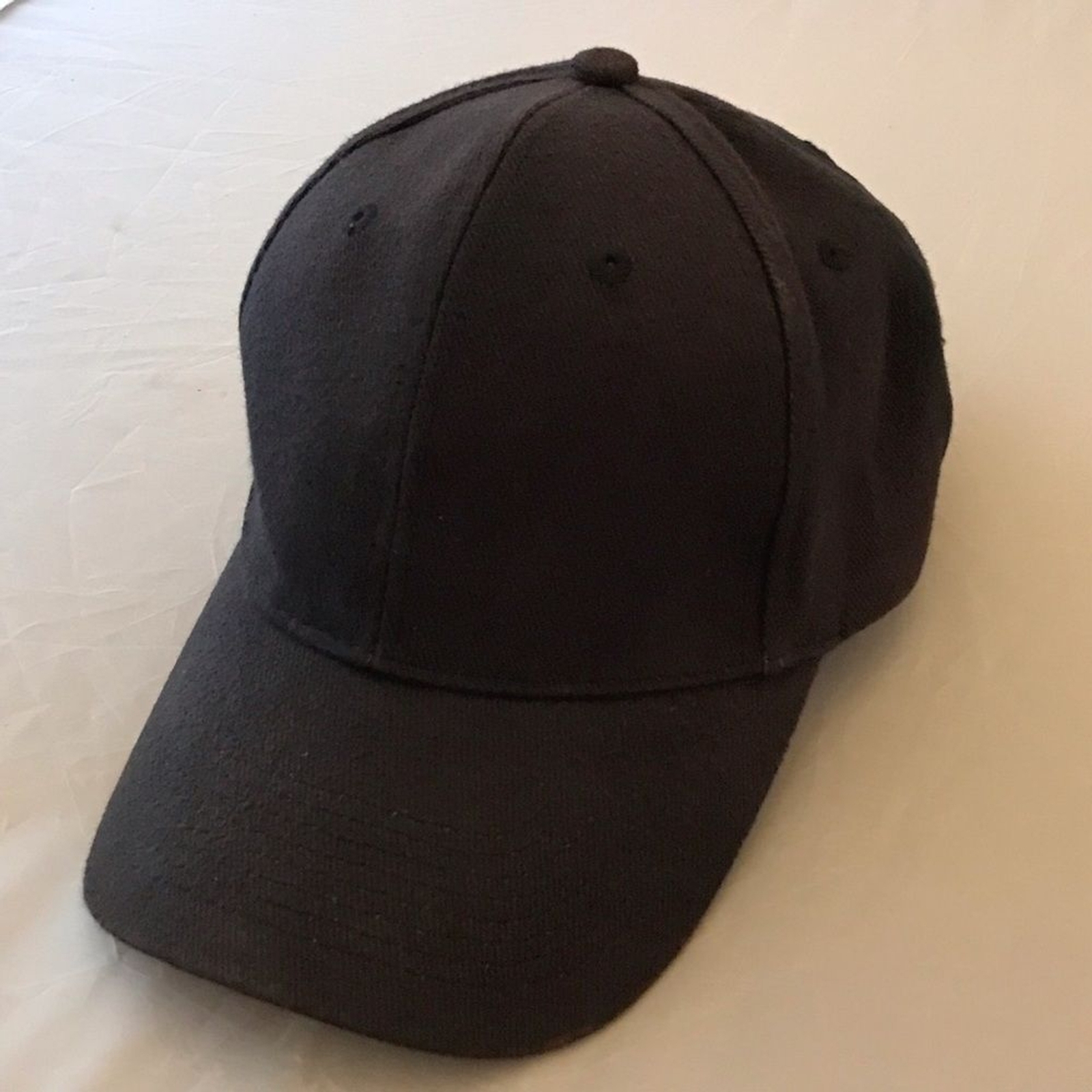 OTTO Quality Headwear Basic Black Baseball Hat - image 3