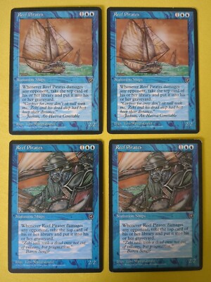 Reef Pirates - Homelands - MTG (Set of 4)