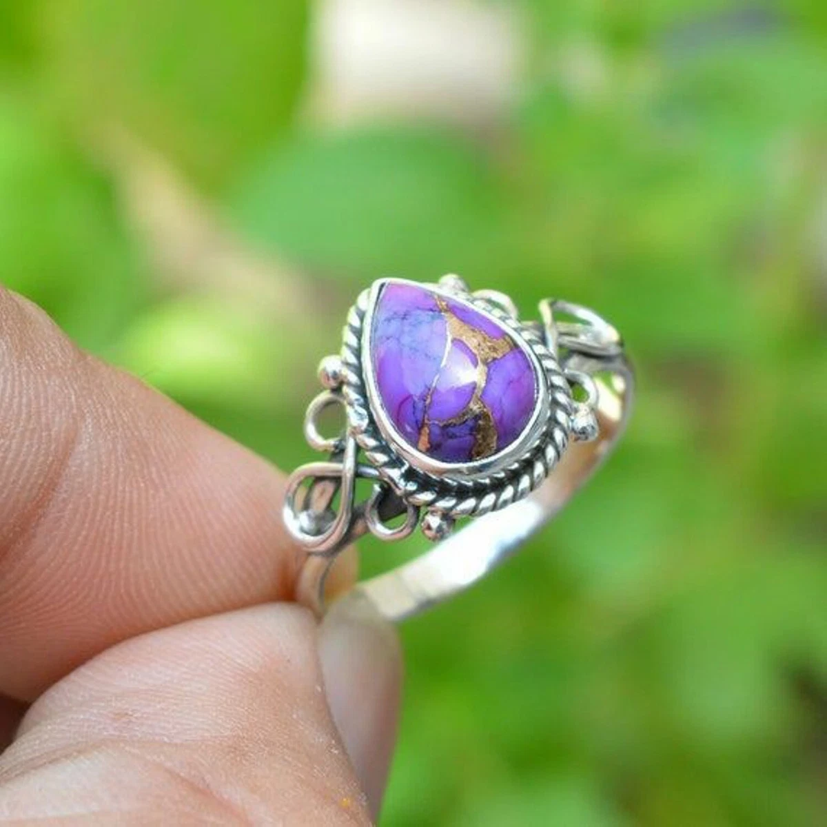 Purple turquoise hotsell jewelry
