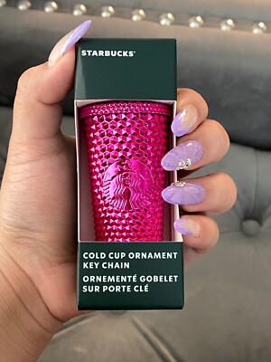 2022 Starbucks Holiday Collection Cold Cup Key Chain Ornament