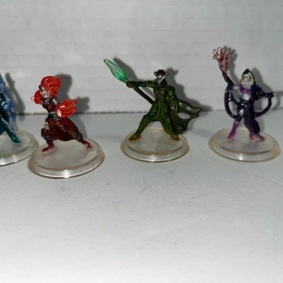 Lote Mixto Miniatura Magos de la Costa Heroscape - D&D Mago Guerrero Héroe Foto 3 de 3