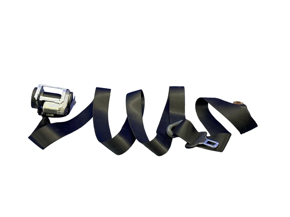 CINTURÓN DE SEGURIDAD DELANTERO DERECHO PORSCHE BOXSTER 2005 2006 2007 RETRACTOR NEGRO Foto 4 de 4