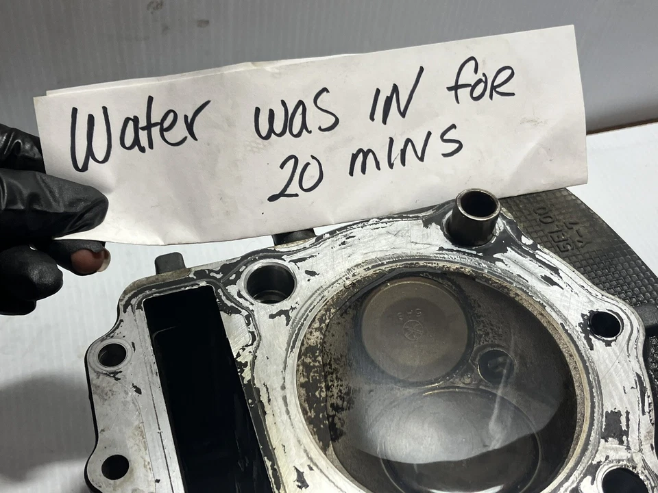 2005 Yamaha V Star 1100 Cylinder Head With Camshaft, Front (See Pics) (Oem) Foto 2 de 4