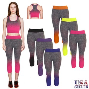 tank top and yoga pants