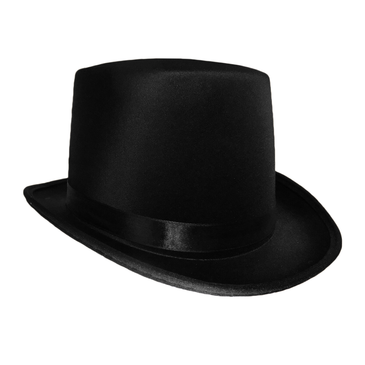 Купить Black Satin Top Hat Magician 