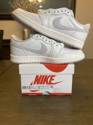 NIKE AIR JORDAN 1 LOW 85 NEUTRAL GREY (FB9933-100) SZ 9 DS