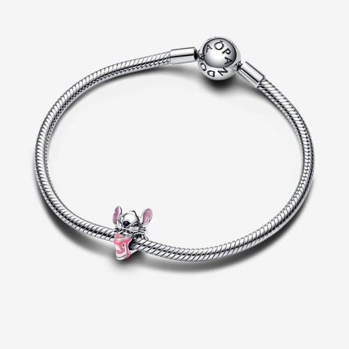 *BRAND NEW* Pandora Moments Silver Disney Stitch Birthday Cake Charm 793189C01 - 第 4/5 張圖片