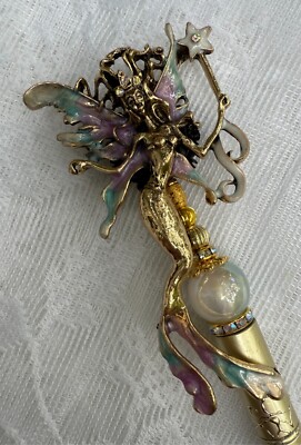 Custom hand made beaded pens! Bling pens! Fairy! Gifts, basket filler, Collect!