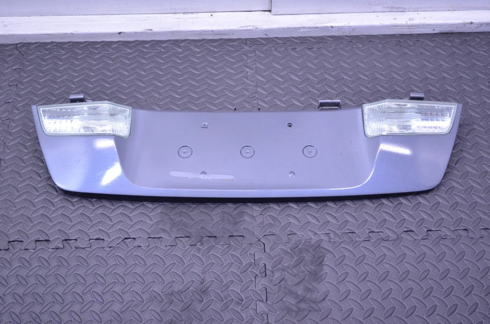 2003-2009 LEXUS GX470 REAR TRUNK LID LICENSE PLATE TRIM PANEL MOLDING GRAY OEM - Image 3 of 4