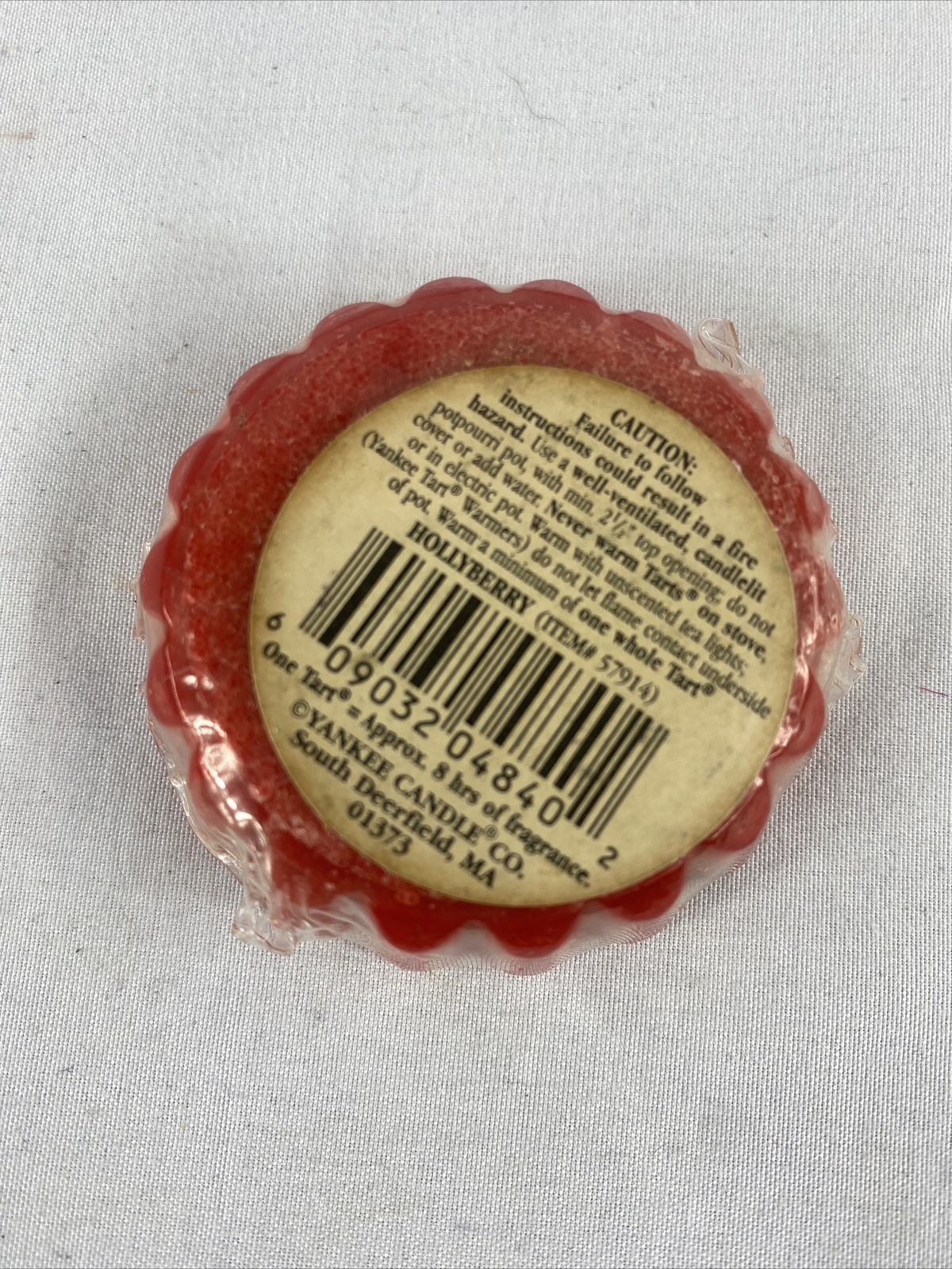 *Rare* Yankee Candle Tart Wax Melts Single Tart Hollyberry Retired