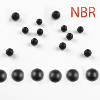 Solid NBR Nitrile Rubber Round Ball φ6 10 29 40 50 60 Oil  Resistant
