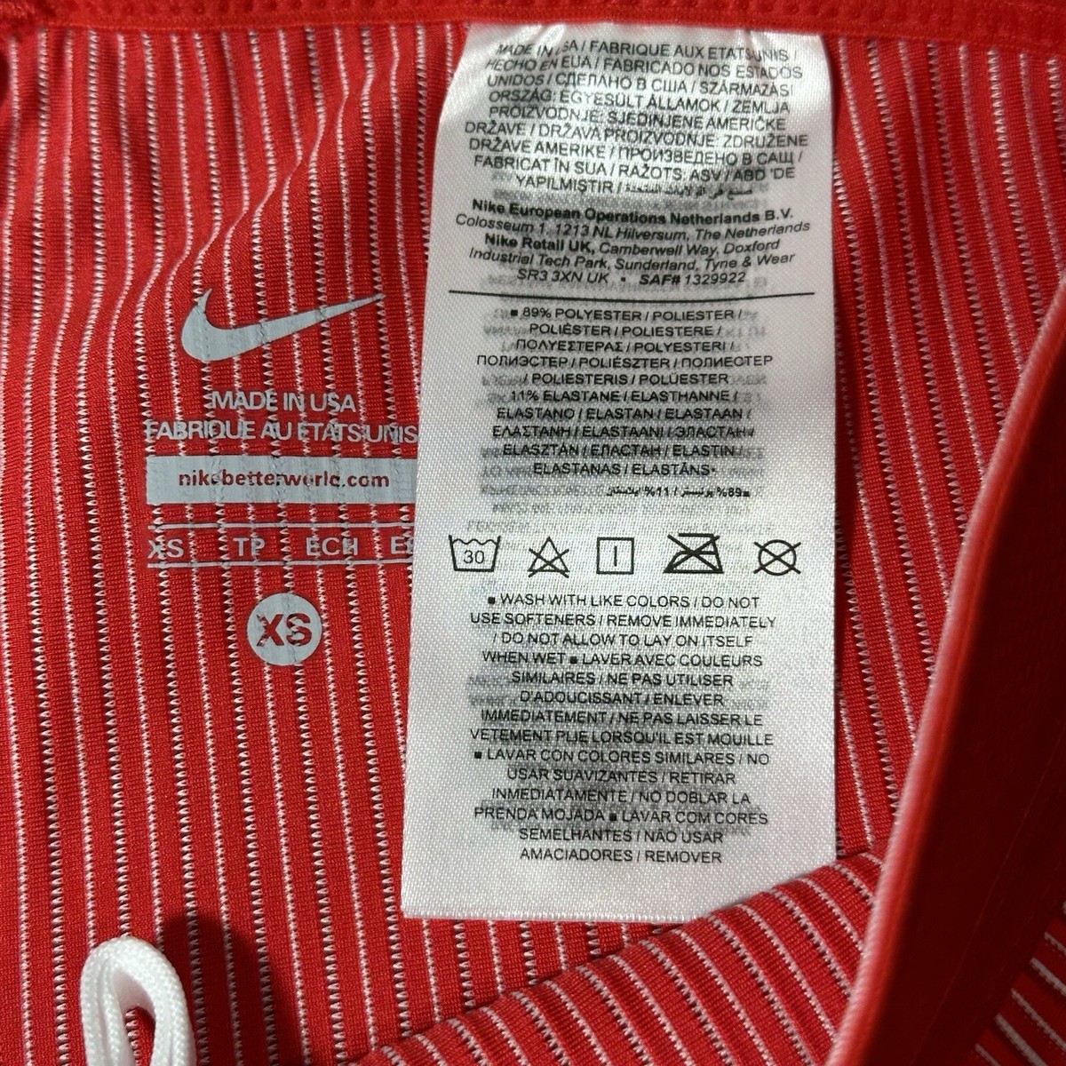 Men Sz XS - Nike Pro Elite Official Track Field Tights AO8496-000