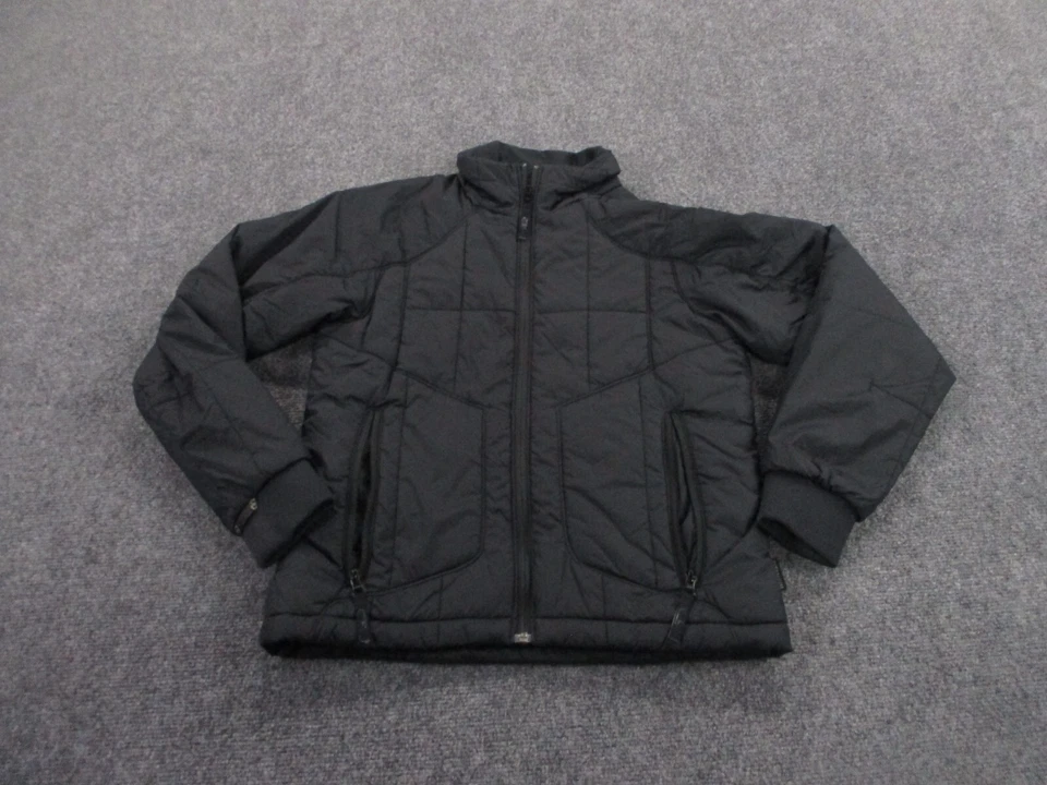 Jaqueta Columbia Feminina S Preta Forrada de Titânio Casaco de Caminhada Ao Ar Livre Adulto