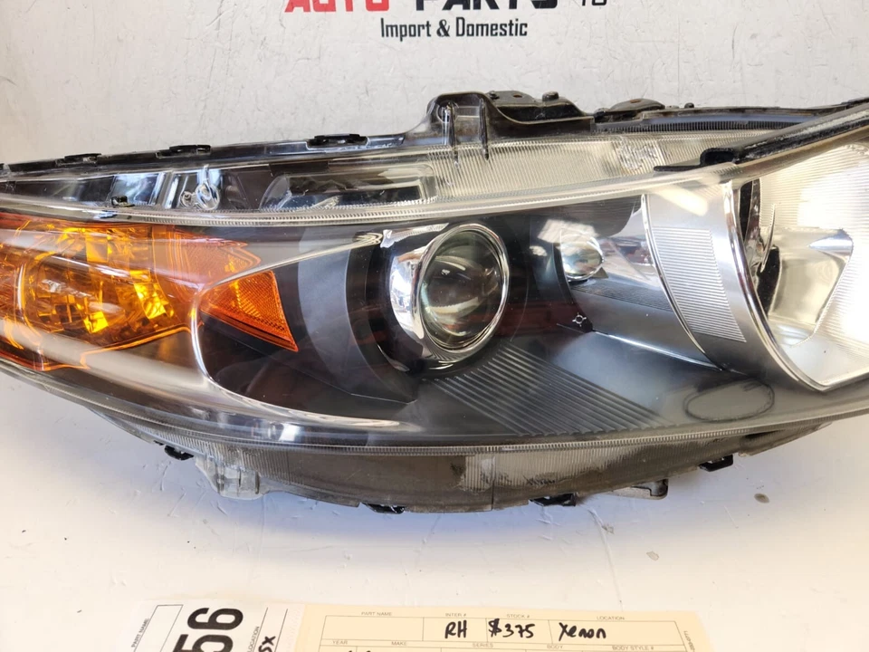 2009 2010 2011 2012 2014 ACURA TSX правосторонняя ксеноновая фара OEM AW67356 - Изображение 3 из 4