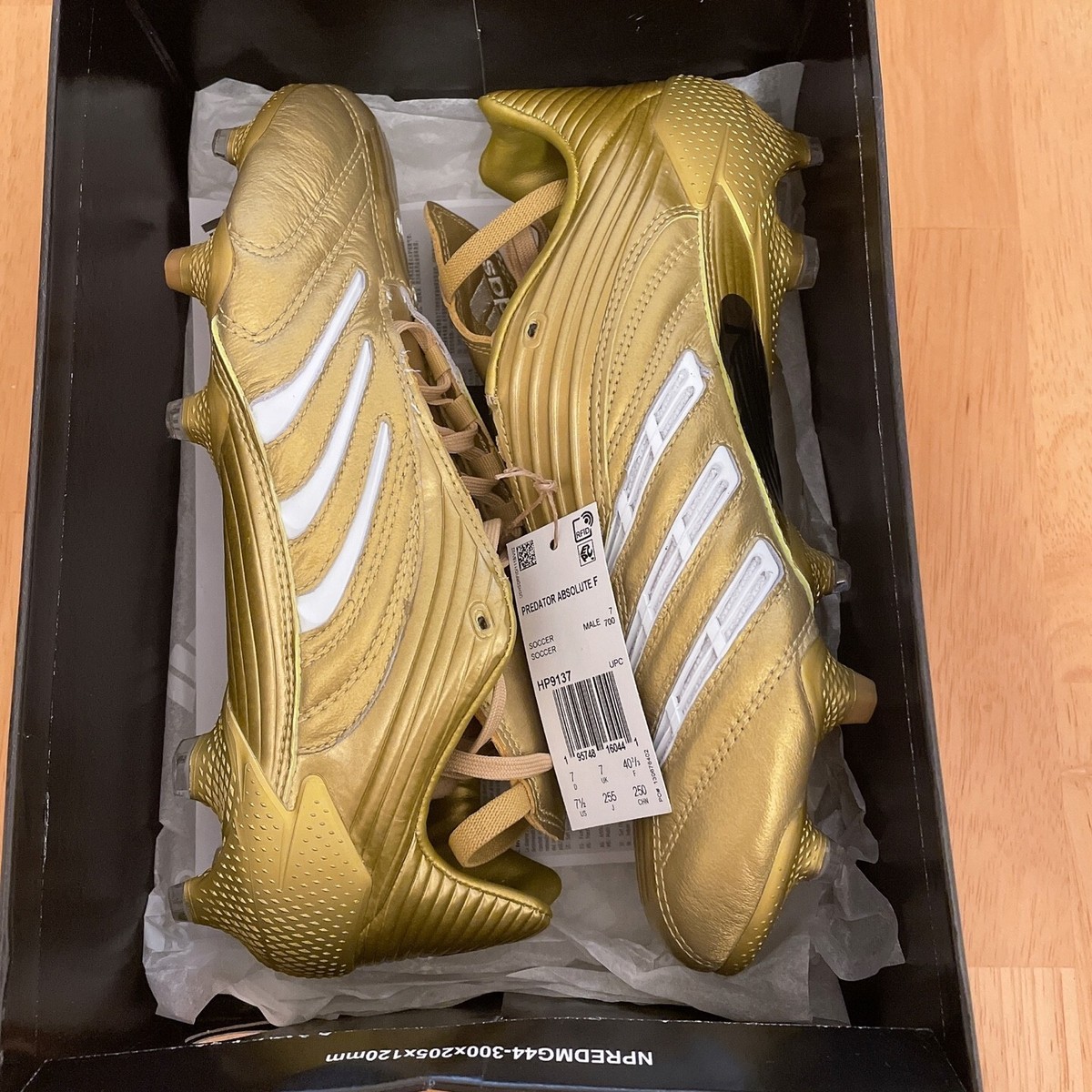 Adidas Predator Absolute Zidane Gold (Size 7.5) HP9137 | eBay