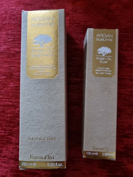 Champú Y Aceite De Argan De FarmaVita