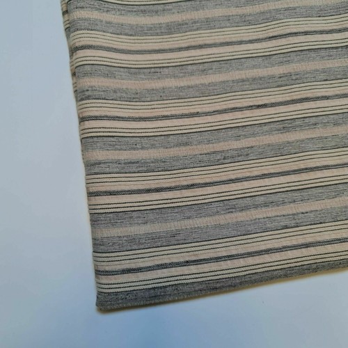 "Tela de tapicería de vestido artesanal no elástica con cordón 100 % algodón a rayas Jacquard 58" - Imagen 3 de 10