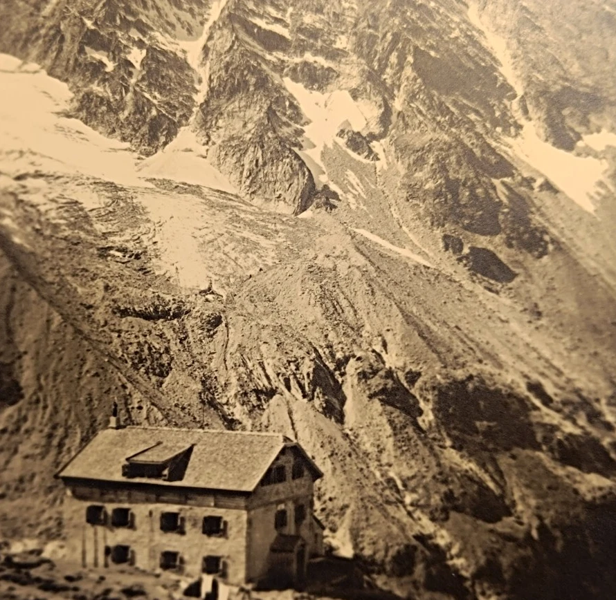 Germany postcard 1942,Floitenkees 2240m,Hans Hruschka Foto#2,official stamp,RARE - Image 4 of 4