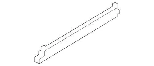 Genuine Ford Mustang 2015-2016 Front Left Convertible Top Seal FR3Z-7651565-D