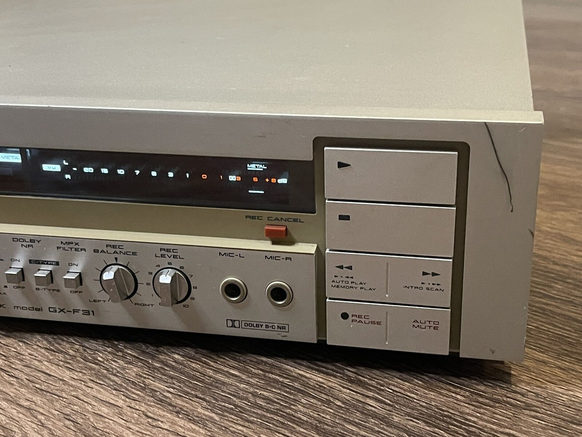 AKAI GX-F31 Direct Drive Stereo Cassette Tape Deck Super GX