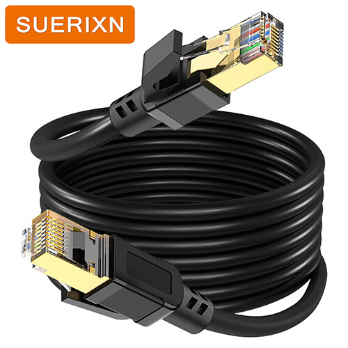 Super Speed Ethernet Cable CAT8 40Gbps 2000Mhz Network Patch Cord RJ45 cat 8 - Picture 1 of 7