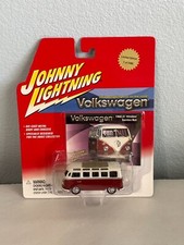 1965 VOLKSWAGEN 21 WINDOW SAMBA BUS Johnny Lightning Red 1 0f 2400 Limited