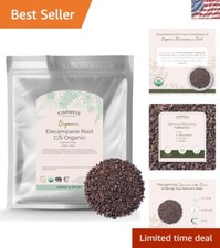 Organic Inula helenium Elecampane Root - Cut  Sifted, 1 lb for Natural Remedies