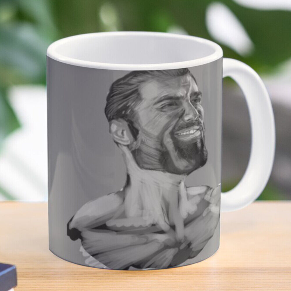 Giga chad, o homem que nos esforçamos para ser caneca de café presentes  personalizados canecas para o chá - AliExpress