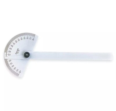 Vintage NEW STARRETT 19 Manual-Reading Protractor | eBay