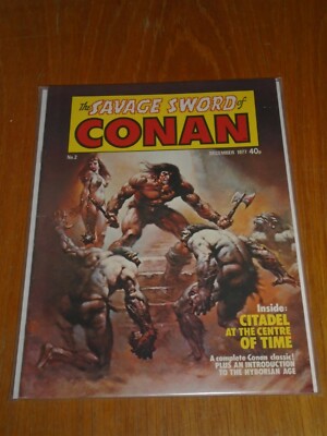 SAVAGE SWORD OF CONAN #2 MARVEL US MAGAZINE DECEMBER 1977 --