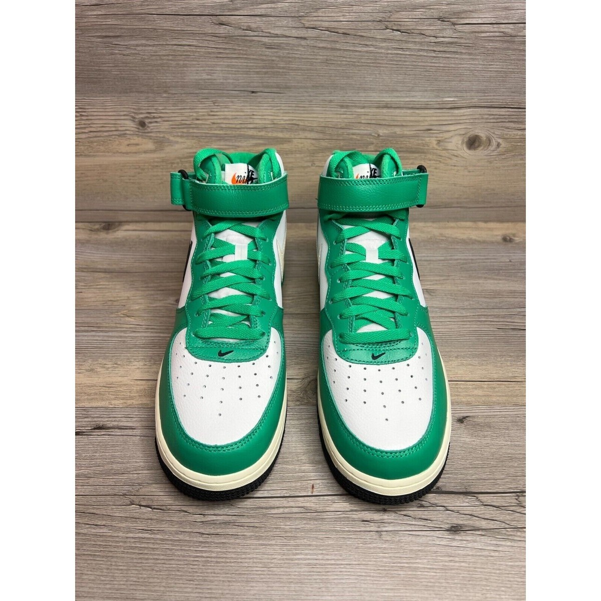 Nike Air Force 1 Mid Mens Size 11.5 Split Stadium Green