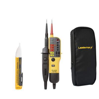 Fluke T110 Spannungs- & Durchgangsprüfer mit Fluke 1ACII Voltstick und LDMC1 Gehäuse