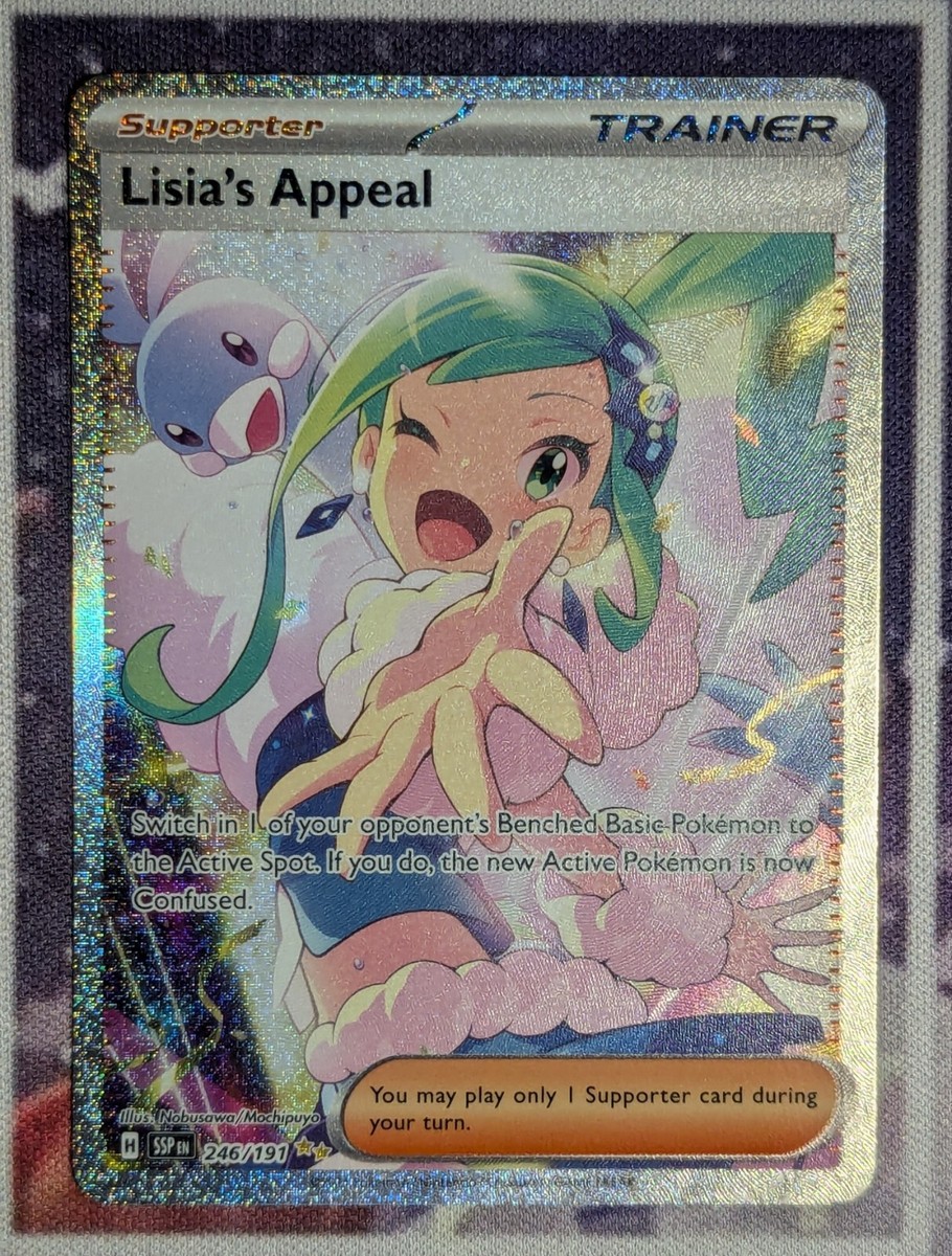 Lisia's Appeal 246/191 Sv08: Surging Sparks Holo | eBay