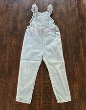 ZARA Faded blue denim overalls size 4-5T Girls Toddler
