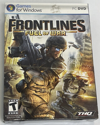 FUEL Games for Windows DVD ゲーム Frontlines: Fuel of War - PC 752919492925| eBay
