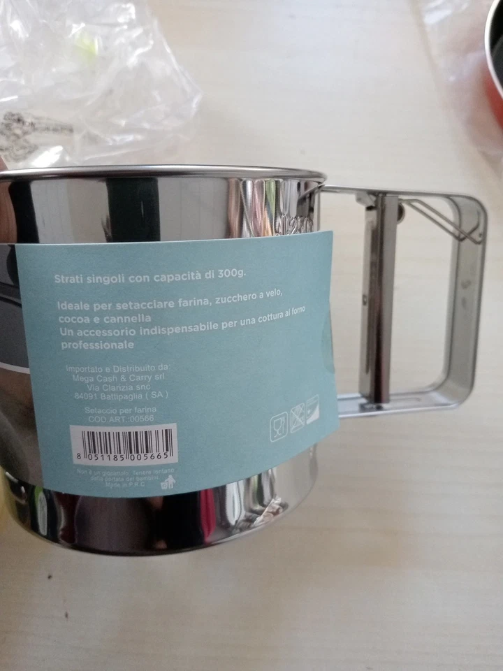 SETACCIO PER FARINA, ZUCCHERO,CACAO - Immagine 2 di 4